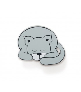 Poignée bouton animal dream chat