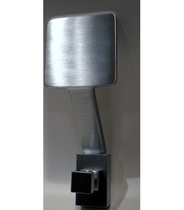 Patère Zen chromé satiné