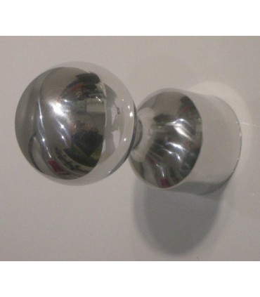 Patère murale série BUBBLE poli brillant