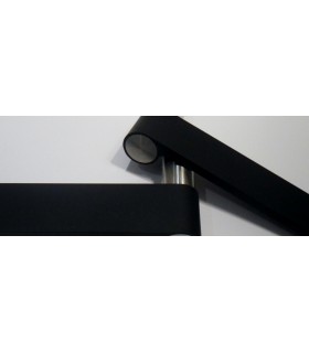 Paire de poignée béquille Outline black mat J313