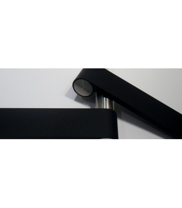 Paire de poignée béquille Outline black mat J313