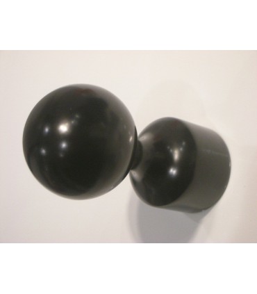 Patère murale série BUBBLE noir