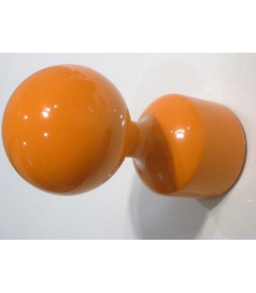 Patère murale série BUBBLE orange