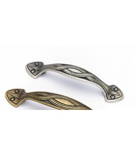 Poignée entraxe 96 mm Vieil argent Poignée entraxe 96 mm Vieil argent