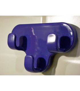 Patère PIGLIO bleue