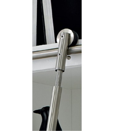 Echelle de bibliothèque en inox 