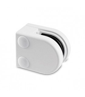 Pince a verre à talon plat - modèle 20 - Zamak blanc 9016 mat  Pince a verre à talon plat - modèle 20 - Zamak blanc 9016 mat