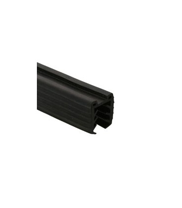 Insert caoutchouc pour tube à fond de gorge diamètre 42.4 mm et verre ép.16 à 17.5 mm