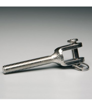 Terminal à fourche châpe filetée extérieure à droite ou à gauche