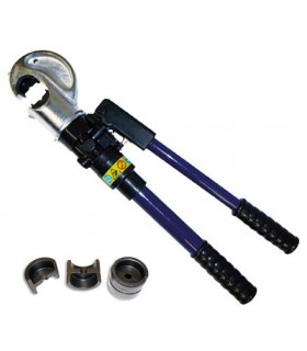 Sertissage hydraulique sur câble de Ø 4, 5 ou 6 mm