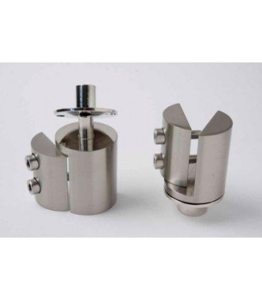 Pivots libre Free extra 55 pour porte en verre sans encoche