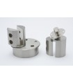 Pivots sur ressort Only extra 100 pour porte en verre avec encoche Pivots sur ressort Only extra 100 pour porte en verre avec encoche