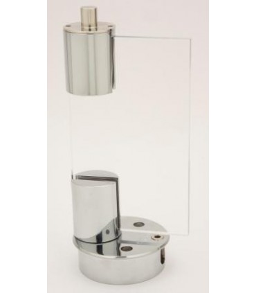 Pivots sur ressort Only extra 100 pour porte en verre avec encoche