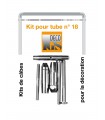 Easy Kit 18 pour montage droit entre 2 tubes ronds