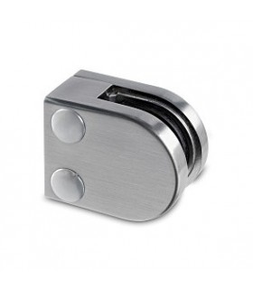 Pince a verre à talon plat - modèle 20 - Zamak effet inox Pince a verre à talon plat - modèle 20 - Zamak effet inox