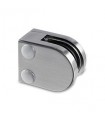 Pince a verre à talon plat - modèle 20 - Zamak effet inox Pince a verre à talon plat - modèle 20 - Zamak effet inox