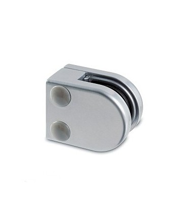 Pince a verre à talon plat - modèle 20 - Zamak gris 9006 mat