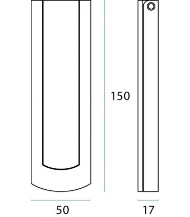 Heurtoir marteau de porte en Inox