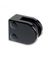 Pince a verre à talon plat - modèle 20 - Zamak noir 9005 mat Pince a verre à talon plat - modèle 20 - Zamak noir 9005 mat