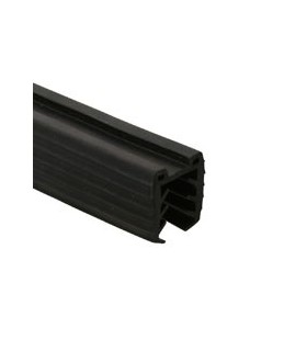 Insert caoutchouc pour tube à fond de gorge diamètre 42.4 mm et verre ép.16 à 17.5 mm