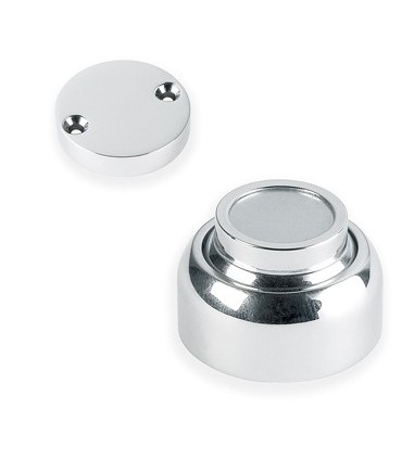 Butoir mural magnétique rond sur rotule 20°