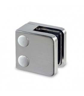 Pince a verre à talon plat - modèle 21 - Zamak effet inox brossé Pince a verre à talon plat - modèle 21 - Zamak effet inox brossé