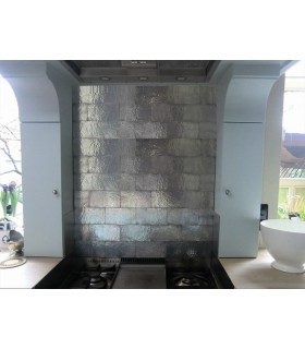 Pavés pour crédence en Britannium hauteur 100 mm Pavés pour crédence en Britannium hauteur 100 mm