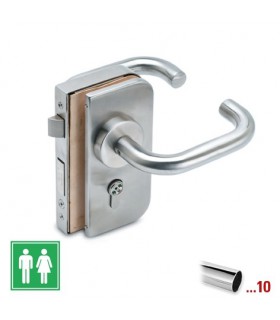 Serrure horizontale à gauche