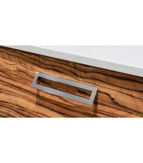 Poignée de meuble Série Lau chromé brillant Poignée de meuble Série Lau chromé brillant