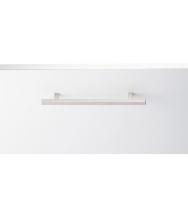 Poignée bâton de maréchal en inox carré de 10 mm