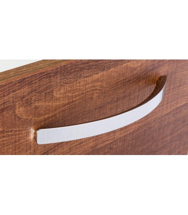 Poignée de meuble série Arch chromé brillant