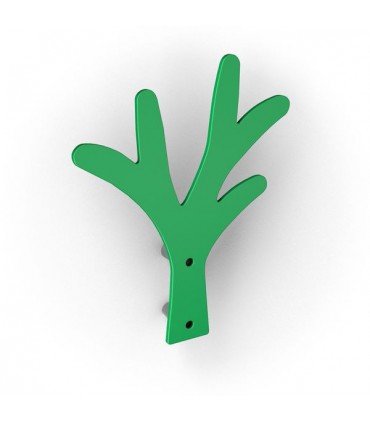 Patère design série Alber vert