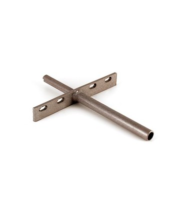 Console support avec platine pour tablette en bois