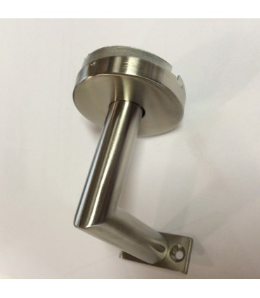 Support mural rond pour main courante plate 