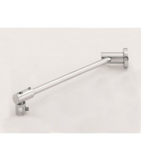 Barre raidisseur pour cloison de douche fixation entre mur et verre Barre raidisseur pour cloison de douche fixation entre mur et verre