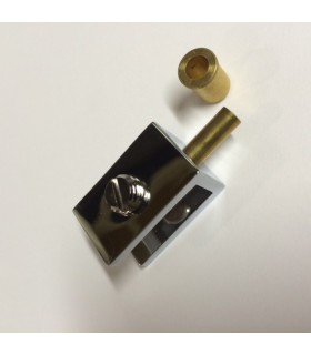 Pince pivot pour porte de vitrine en verre Pince pivot pour porte de vitrine en verre