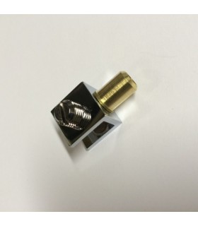 Pince pivot pour porte de vitrine en verre Pince pivot pour porte de vitrine en verre