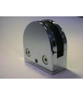 Pince fixe chromé brillant