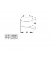 Butée de porte cylindrique (set de 2 pièces) Butée de porte cylindrique (set de 2 pièces)