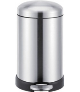 Poubelle inox couvercle bombé 20 litres Poubelle inox couvercle bombé 20 litres