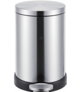Poubelle inox couvercle plat Poubelle inox couvercle plat