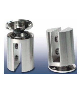 Pivots série Simple 50 pour porte en verre sans encoche Pivots série Simple 50 pour porte en verre sans encoche