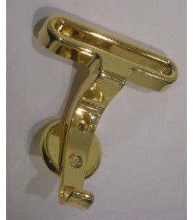 Patére VERGO doré brillant