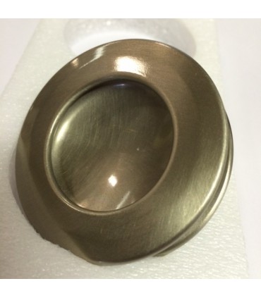 Poignée anneau borgne nickelé