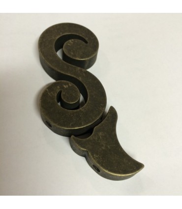 Poignée verticale forme arabesque série DID-SV