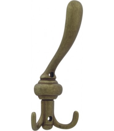 Patère en zamack hauteur 175 mm