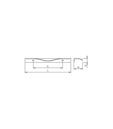 Poignée tirette série Moma