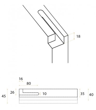 Kit pivot pour porte simple action en bois maxi 40 kg