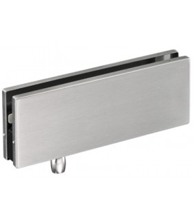Penture d'imposte pour Kit penture porte en verre poids maxi 100 kg Penture d'imposte pour Kit penture porte en verre poids maxi 100 kg