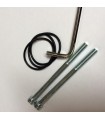 Rosace de protection ronde double inox aisi 304 Rosace de protection ronde double inox aisi 304